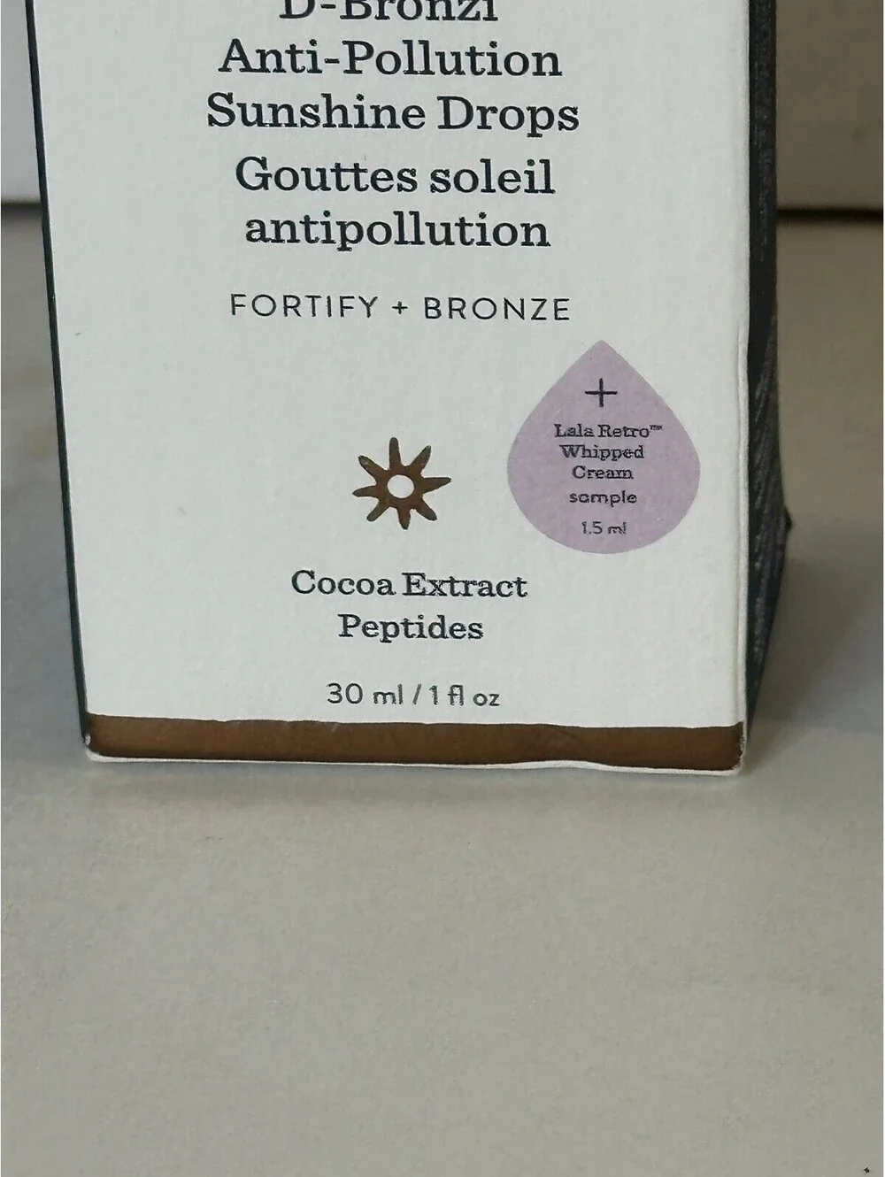 Drunk Elephant D-Bronzi Anti-Pollution Sunshine Drops Fortify + Bronze 1 fl oz